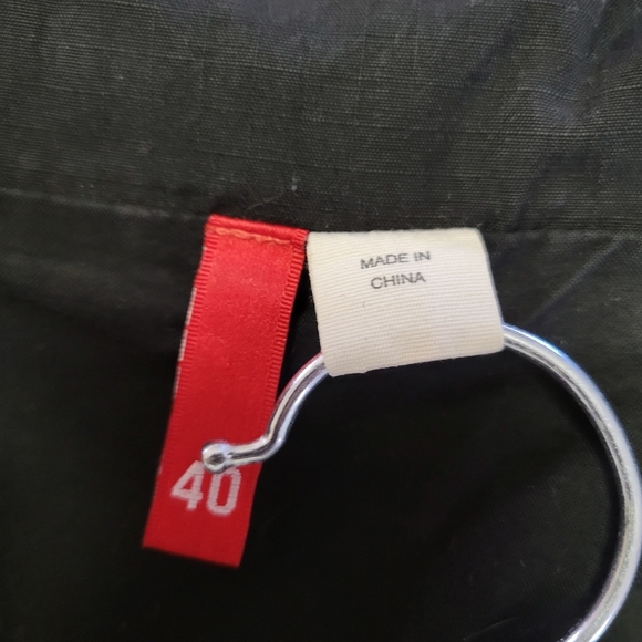 H&M Stylish Black Hooded Jacket SIZE medium - Picture 6 of 8